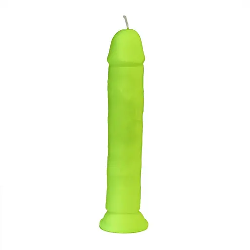 Свеча Love Flame - Dildo Roma Yellow Fluor, CPS03-Yellow - фото 3
