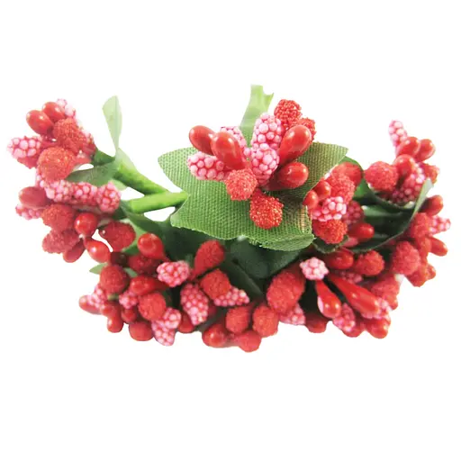 Декоративные тычинки для творчества Bambi KV-713 пучок 12 штук - фото 1