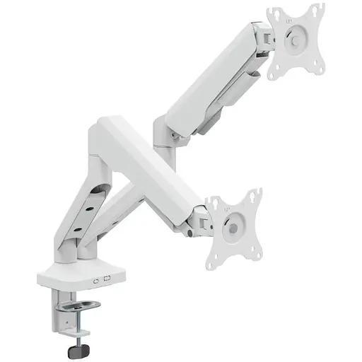 Кронштейн настільний для 2 моніторів 17-35 дюймів Officepro MA-442-W White