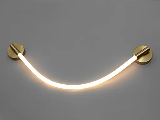 Сучасний, стильний світлодіодний світильник шланг, потужністю 10W, брон� - фото 2