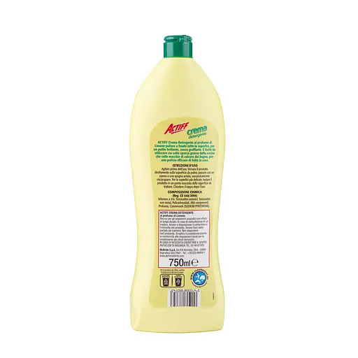 Крем-мийний засіб з ароматом лимона Actiff Scouring Cream 12 x 750 мл  - фото 2
