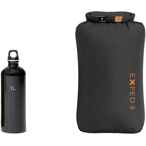 Гермомішок Exped Drybag Versa 8 чорний - фото 2