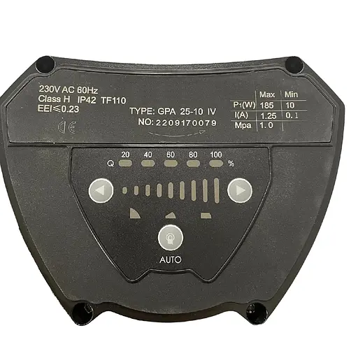 Циркуляционный насос Aquatica GPA40-6F/220 IV энергосберегающий, 6-90Вт Hmax 6м Qmax 125л/мин DN40 (774082) - фото 2