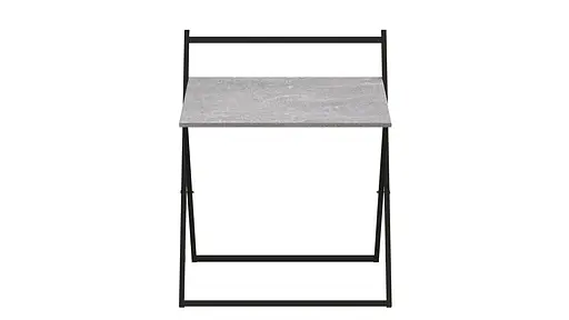 Стіл трансформер Компакт 3 750x790x720 Чорний метал ДСП Бетон 16 мм FRD-104682 - фото 4