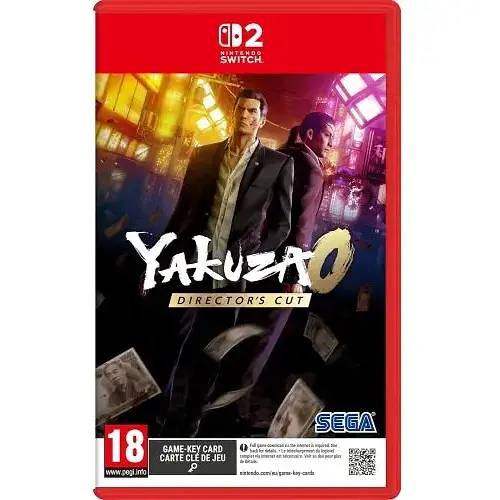 Гра Yakuza 0 Director's Cut (англійська версія) (Nintendo Switch 2)
