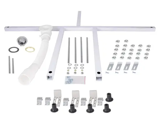 Набор Lidz Душевая кабина Latwa SC90x90.SAT.MID.GR полукруглая, стекло тонированное 4 мм + Душевой поддон Kapielka ST90x90x26, с панелью - фото 13