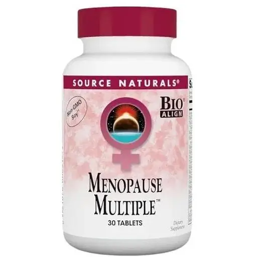 Вітаміни та мінерали Source Naturals Menopause Multiple, 30 таблеток при менопаузі