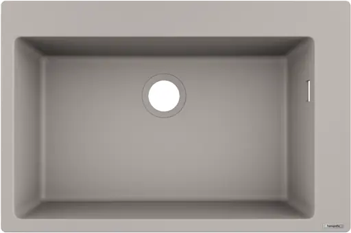 Кухонная мойка Hansgrohe S510-F660 770x510 Concretegrey 43313380, Sand - фото 1