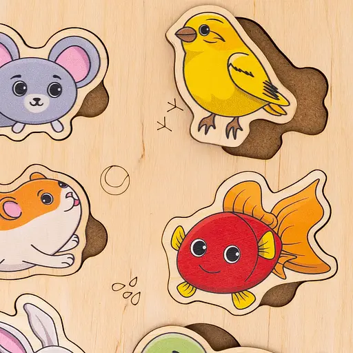 Пазл-сортер GoodPlay Домашні тварини (PS-4-017) - фото 4