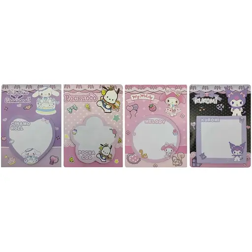 Папір для нотаток Зайчик Kuromi 25 аркушів 7.6 x 7.6 см 2 шт. в упаковці 