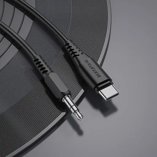 Кабель Borofone Type-C to aux digital audio conversion cable BL8 - фото 2