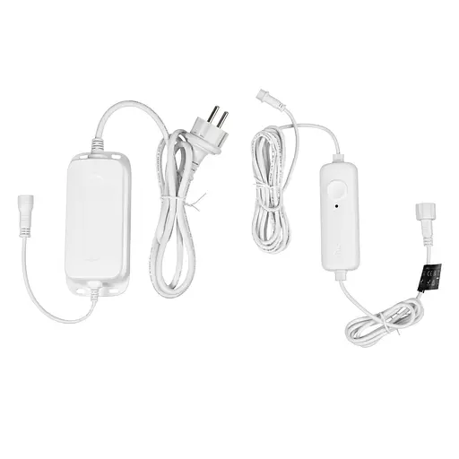 Twinkly Гірлянда Smart LED Twinkly Permanent Light RGB 72 IP65 кабель білий - фото 5