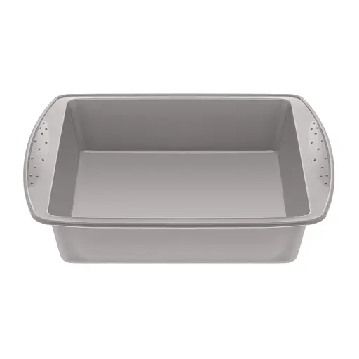 Квадратна силіконова форма для аерогрилю, духовки та мультипечі 24,5*26,5 см, Kitchen Master Сірий 87449 - фото 5