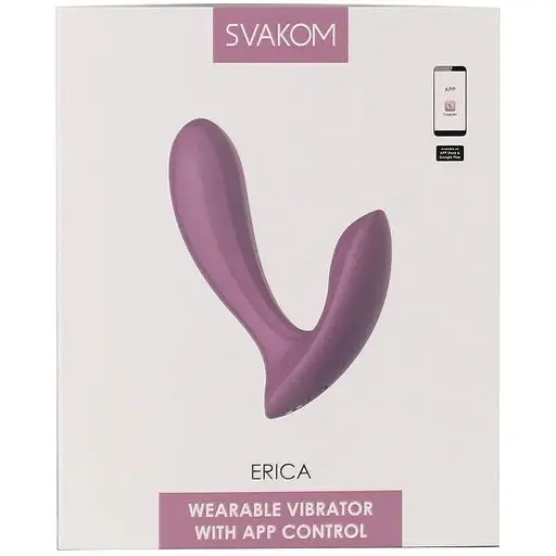 Смарт-вибратор в трусики Svakom Erica гибкий 2 мотора - фото 4