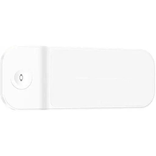 Беспроводное зарядное устройство Hoco CQ5 22.5W 3в1 белый - фото 1