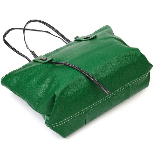 Сумка кожаная женская Vintage 38х24х10 см sum0022719 - фото 3