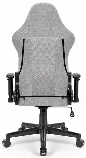 Компьютерное кресло Hell's Chair HC-1006 Grey-Black ткань - фото 8