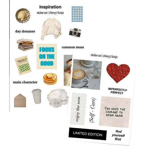 Стікери (Story) Script "Inspiration"