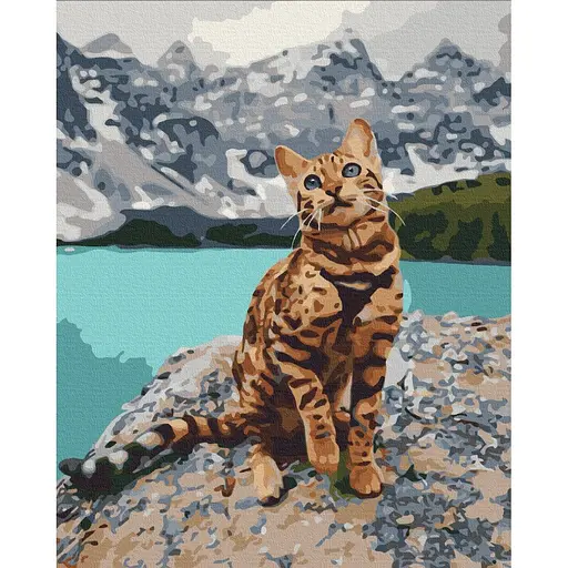 Картина по номерам Любимец в горах Brushme 40x50 см разноцветная 000277597