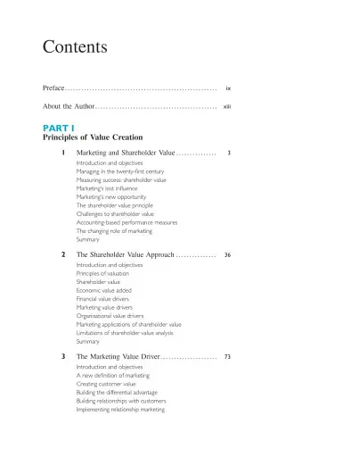 Value-based Marketing: Marketing Strategies for Corporate Growth and Shareholder Value (2nd Edition) - фото 2