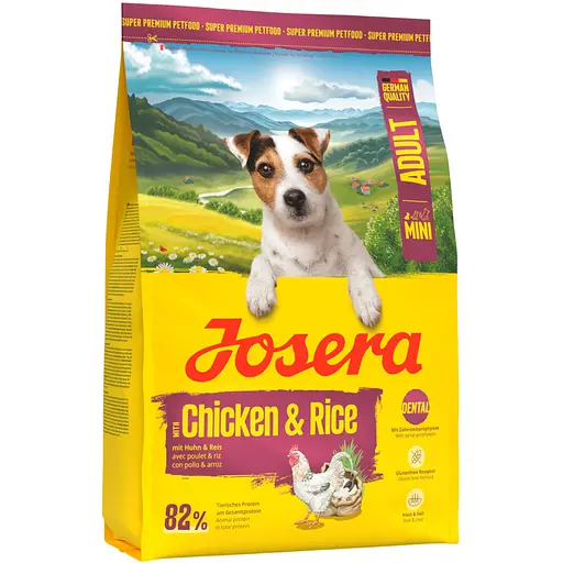Сухий корм для собак Josera  Mini Adult with Chicken & Rice 10 кг