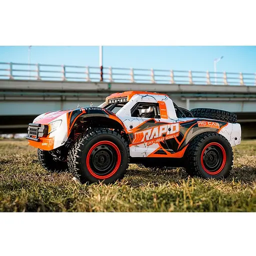 Машинка на радіокеруванні JJRC Q130-B Pro All-wheel Drive SUV Orange (119082) - фото 4