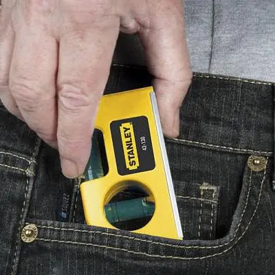 Рівень Stanley "Pocket Level" карманныйl, L=87мм. (0-42-130) - фото 4