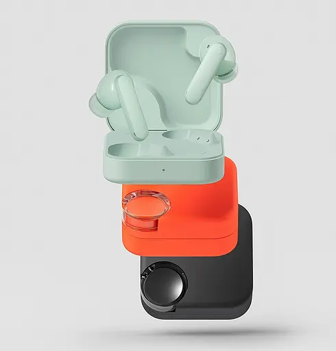 Наушники беспроводные CMF Buds 2 B179 (A10600100) оранжевые - фото 7