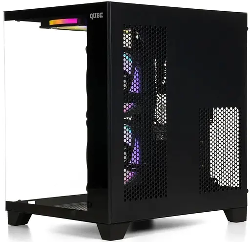 Корпус QUBE REEF ARGB Black (REEF_GBNU3) Без БП - фото 10