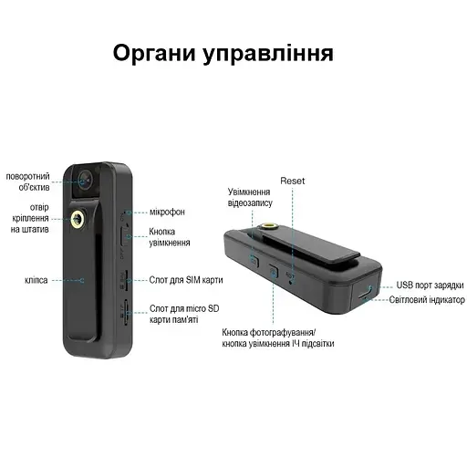 Портативный видеорегистратор Vstarcam CB77-4G под SIM карту  - фото 6