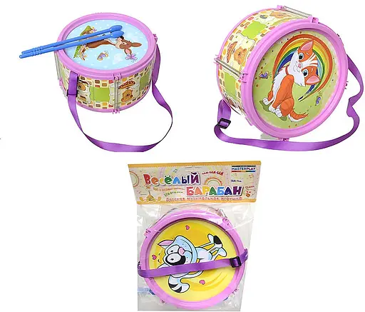 Барабан маленький, 1-003 (в ассортименте) - фото 2