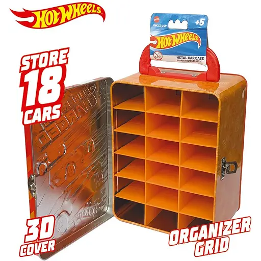 Контейнер для 18 машинок Hot Wheels (HWCC2-24R) - фото 2