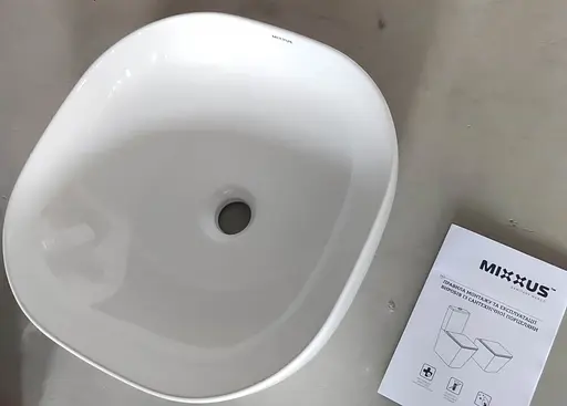 Умивальник накладний Mixxus Premium Diverse-0105 425x425x145 мм MP6535, Білий - фото 3