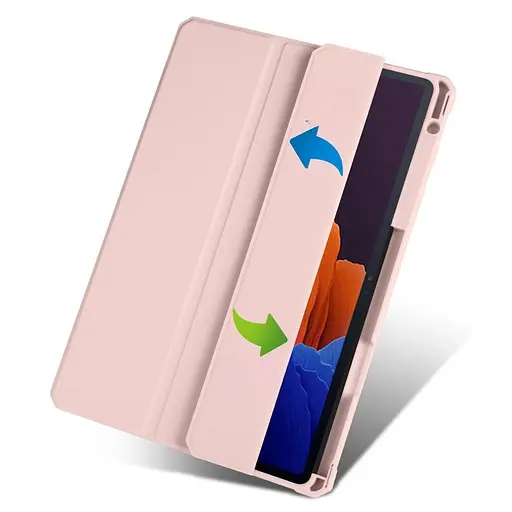 Чохол TPUCristal SlimTPU Spen holder Samsung Galaxy Tab S9 Plus / S9+ FE / S10+ 12.4 Світло-рожевий - фото 7