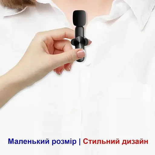 Беспроводной микрофон для смартфона с разъемом USB Type - C Savetek GS -M28 10 метров 5 часов работы - фото 7