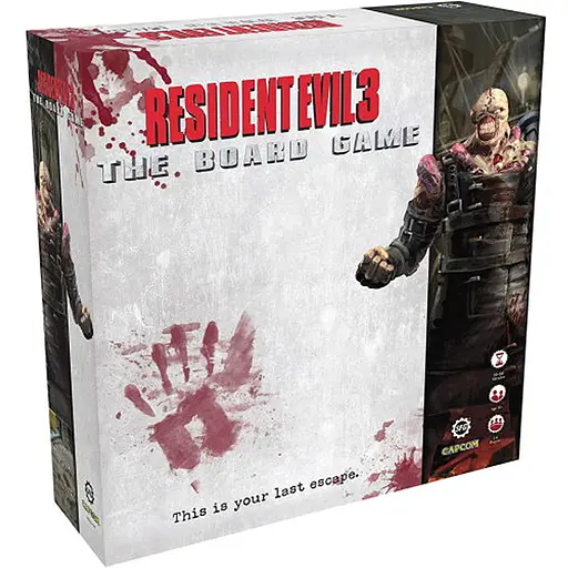 Настольная игра Steamforged Games Обитель Зла 3 (Resident Evil 3: The Board Game) (англ.) (SFRE3-001) - фото 1