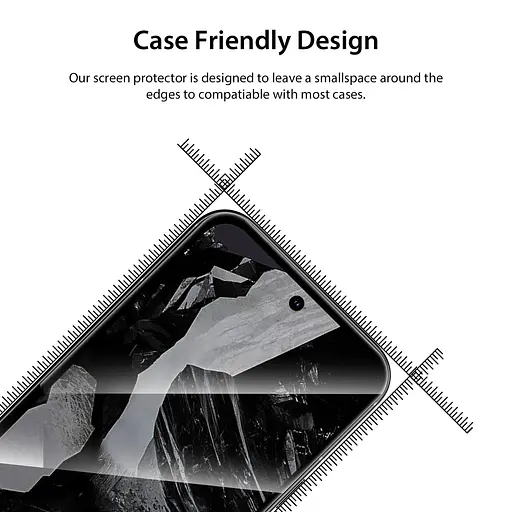 Захисне скло DK для Google Pixel 9 Pro XL 3D Full Glue 018555 black - фото 2