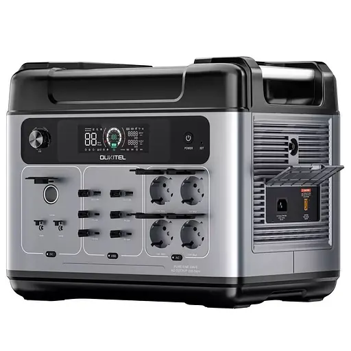 Портативна зарядна станція OUKITEL P2001E PLUS 2400W 2048Wh (42-00145) - фото 3