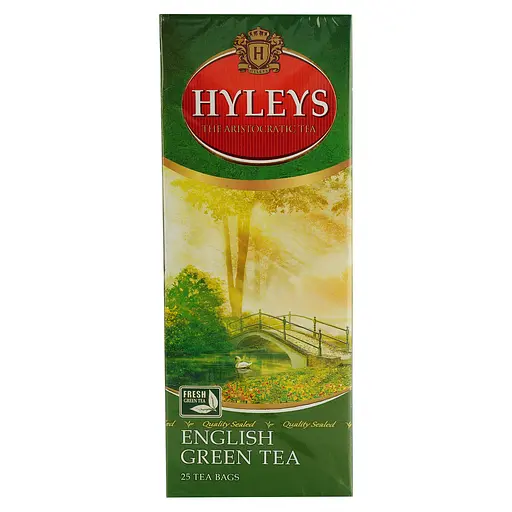 Чай Hyleys English Green 50 г (25 шт. x 2 г) - фото 2