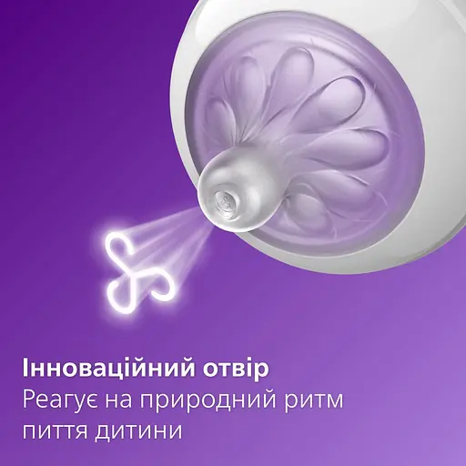 Бутылочка для кормления Philips AVENT Natural Природный поток 330 мл (SCY906/01) - фото 2