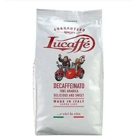 Кава в зернах Lucaffe Decaffeinato (без кофеїну) 700 г - фото 1