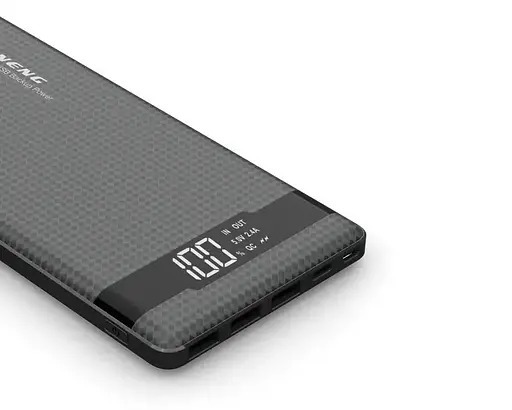 Внешний аккумулятор Power Bank Pineng PN-962 20000mAh (Черный) - фото 3