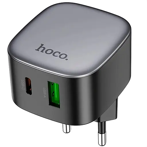 Сетевое зарядное устройство Hoco CS32A PD20W+QC3.0 Black