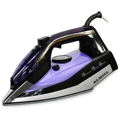 Утюг KUMTEL HMU-02 Purple (2,5 кВт, керамика) - фото 1