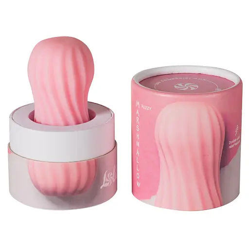 Двусторонний мастурбатор Lola games Marshmallow Fuzzy розовый - фото 8