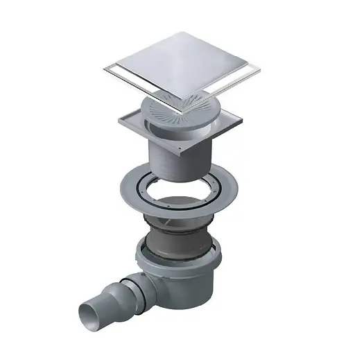 Трап для душу Pestan Confluo Standard Plate-1 2в1 10x10 см 30412 - фото 3