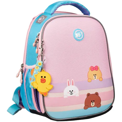 Рюкзак шкільний каркасний Yes Line Friends H-100