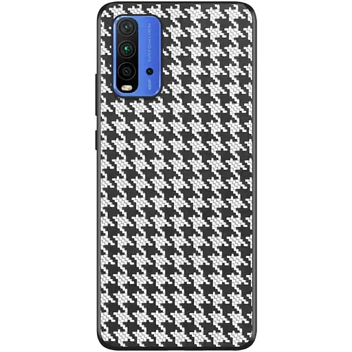 Чехол TPU+PC Grid для Xiaomi Redmi Note 9 4G / Redmi 9 Power / Redmi 9T White