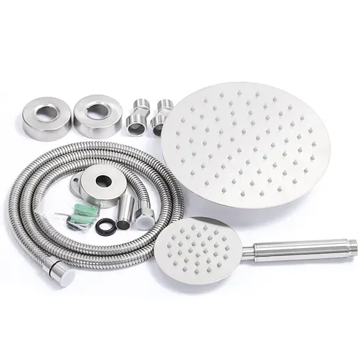 Душева система Zerix SUS-003-J ZX3172, Нержавіюча сталь - фото 3