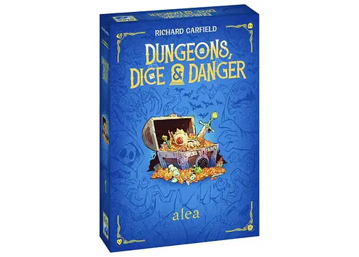 Настільна гра Alea Підземелля, Кубики та Небезпека (Dungeons, Dice & Danger) (англ.) (PS126)